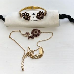 Kate Spade necklace & bracelet (new without tags)